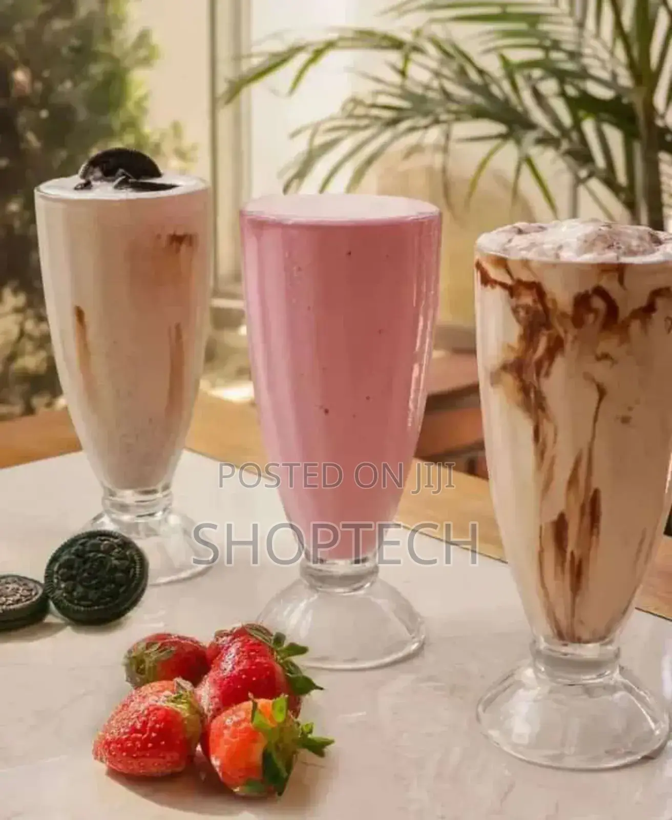 Set of 6 Smoothie Glasses