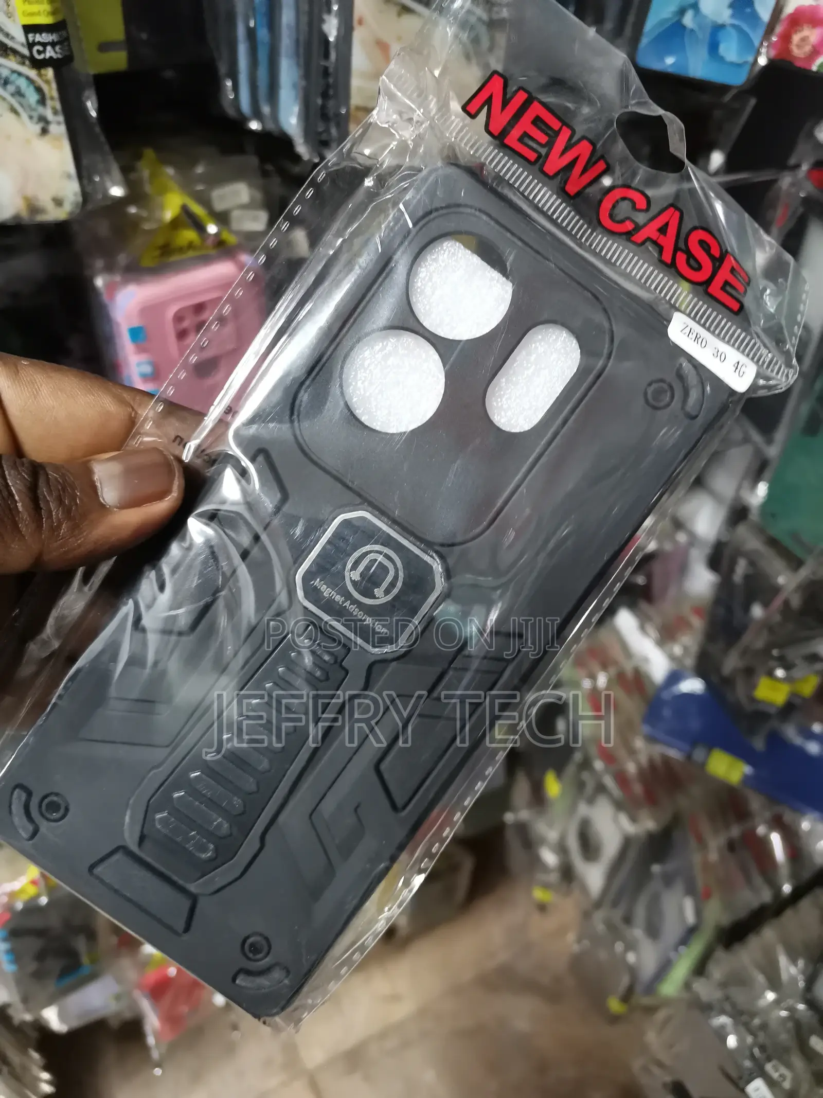 Infinix Zero 30 4G Protective Case TPU Phone Case-Black