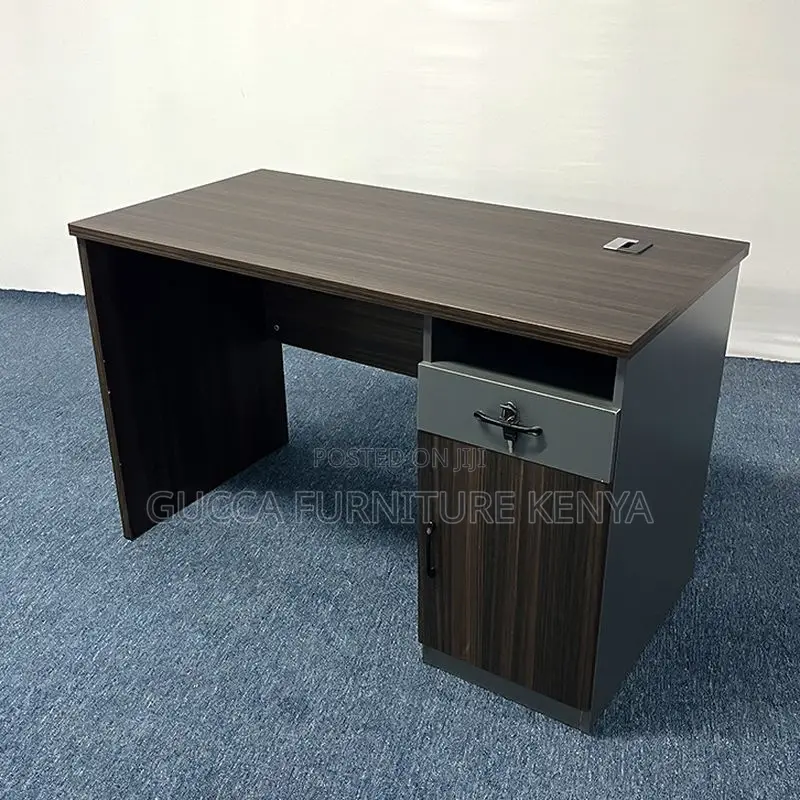Office Tables:1.4 Meters Writing Table With Lockable Drawers