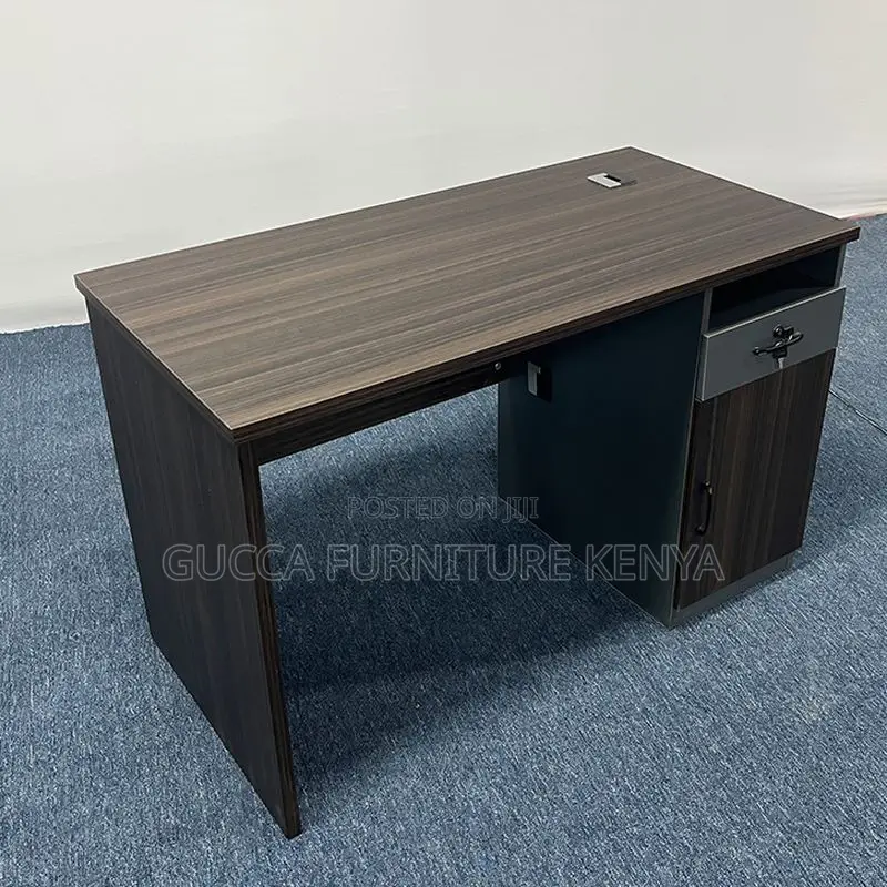 Office Tables:1.4 Meters Writing Table With Lockable Drawers