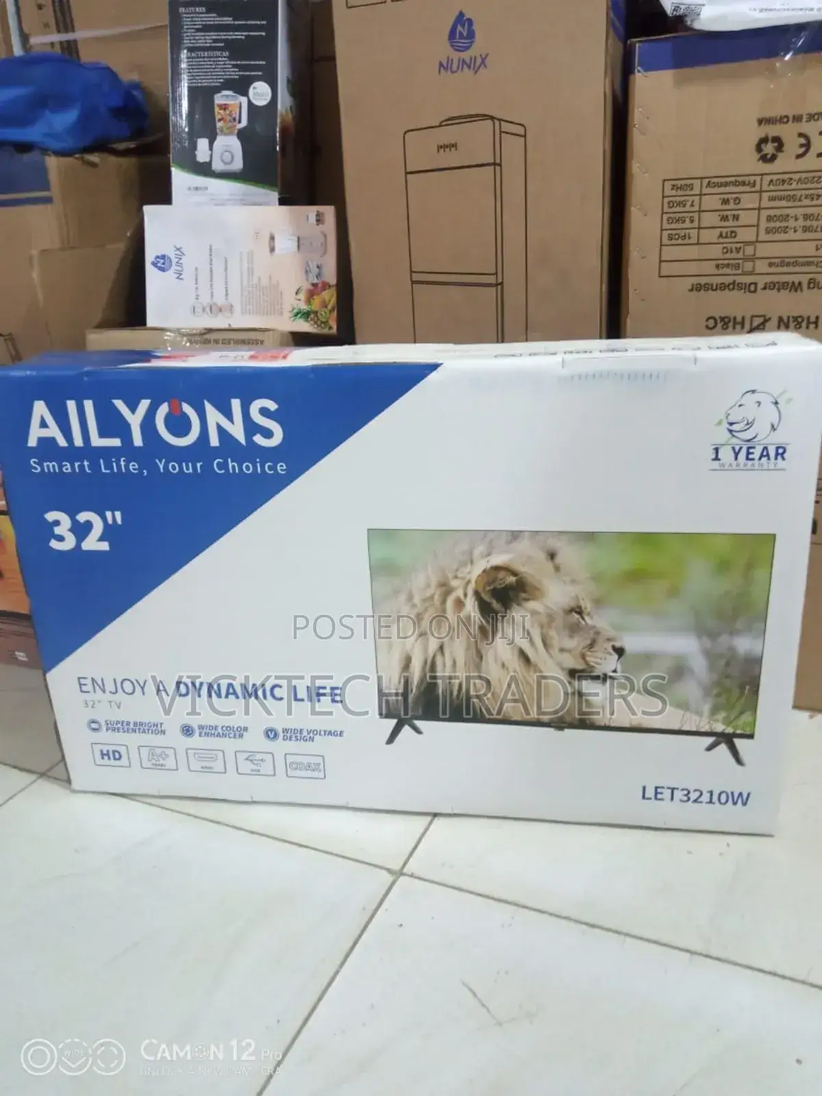 32 Inch Ailyons Smart and Frameless Tv