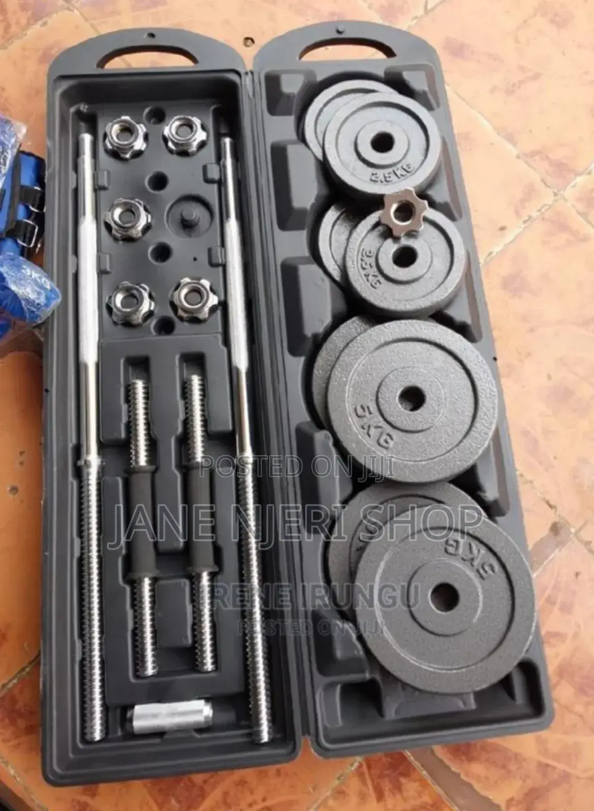 50kg Chrome Dumbells