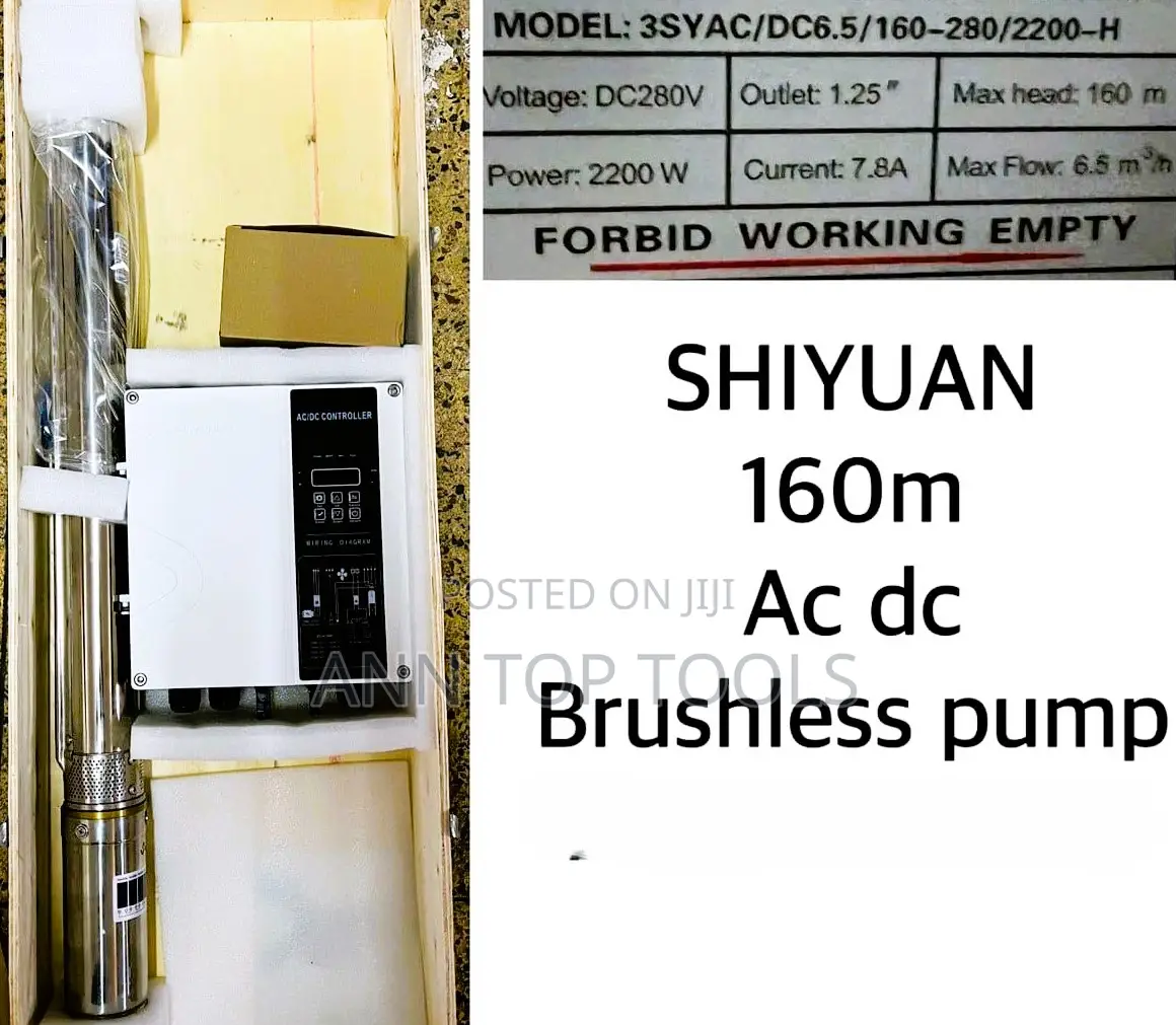 Shiyuan Brushless With Controller Dc Pump 90m 1000watts