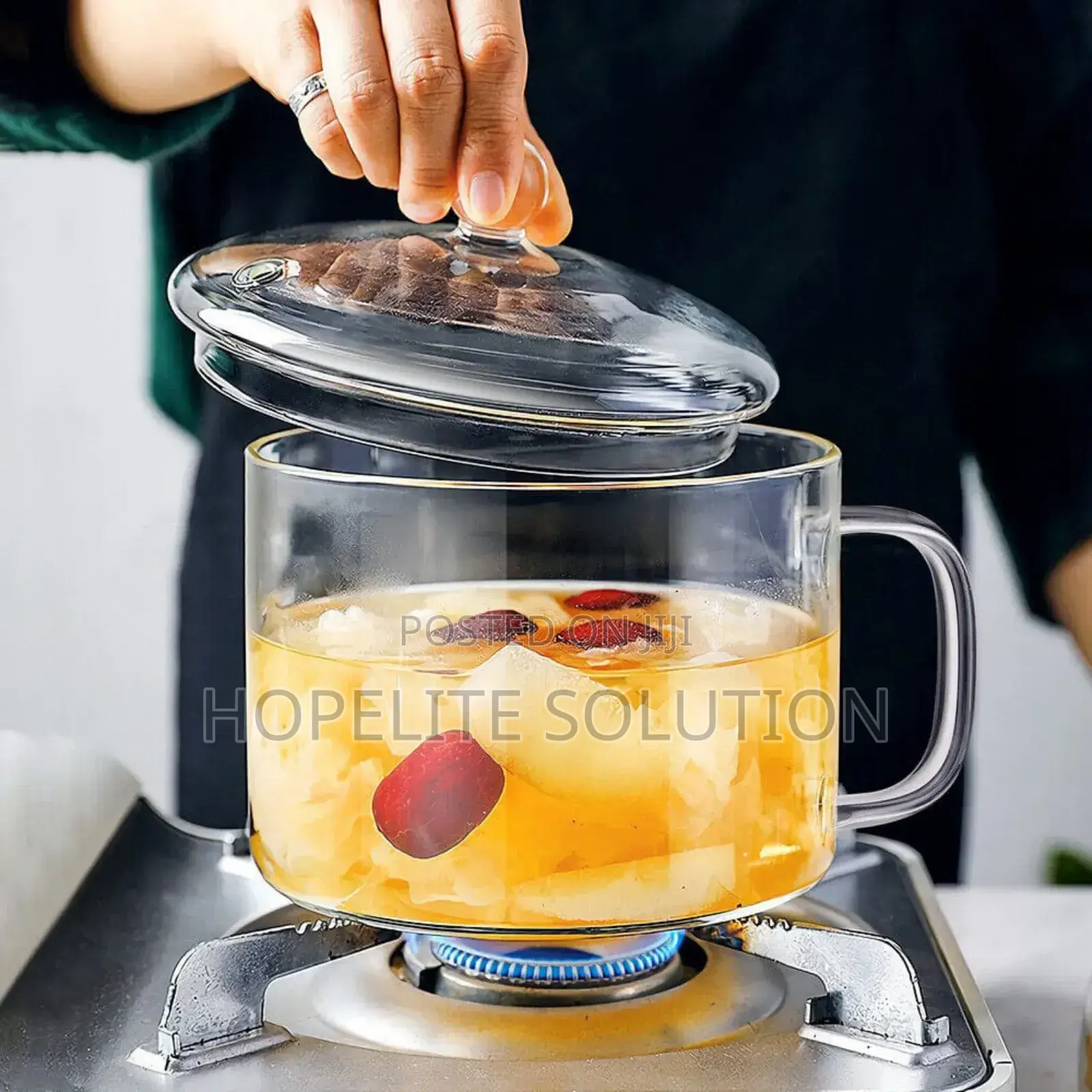 Heat Resistant Cooking Pot