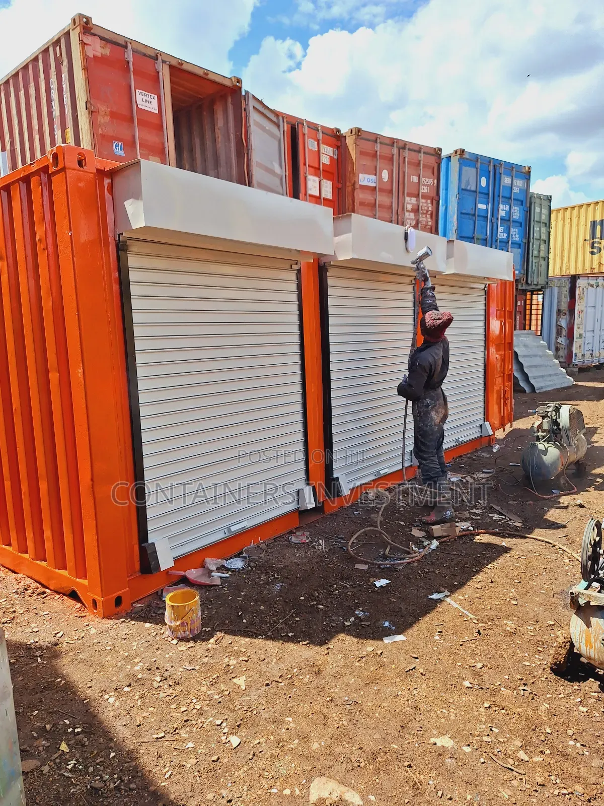 20ft Container Stalls for Sale- Refined Fabricators.