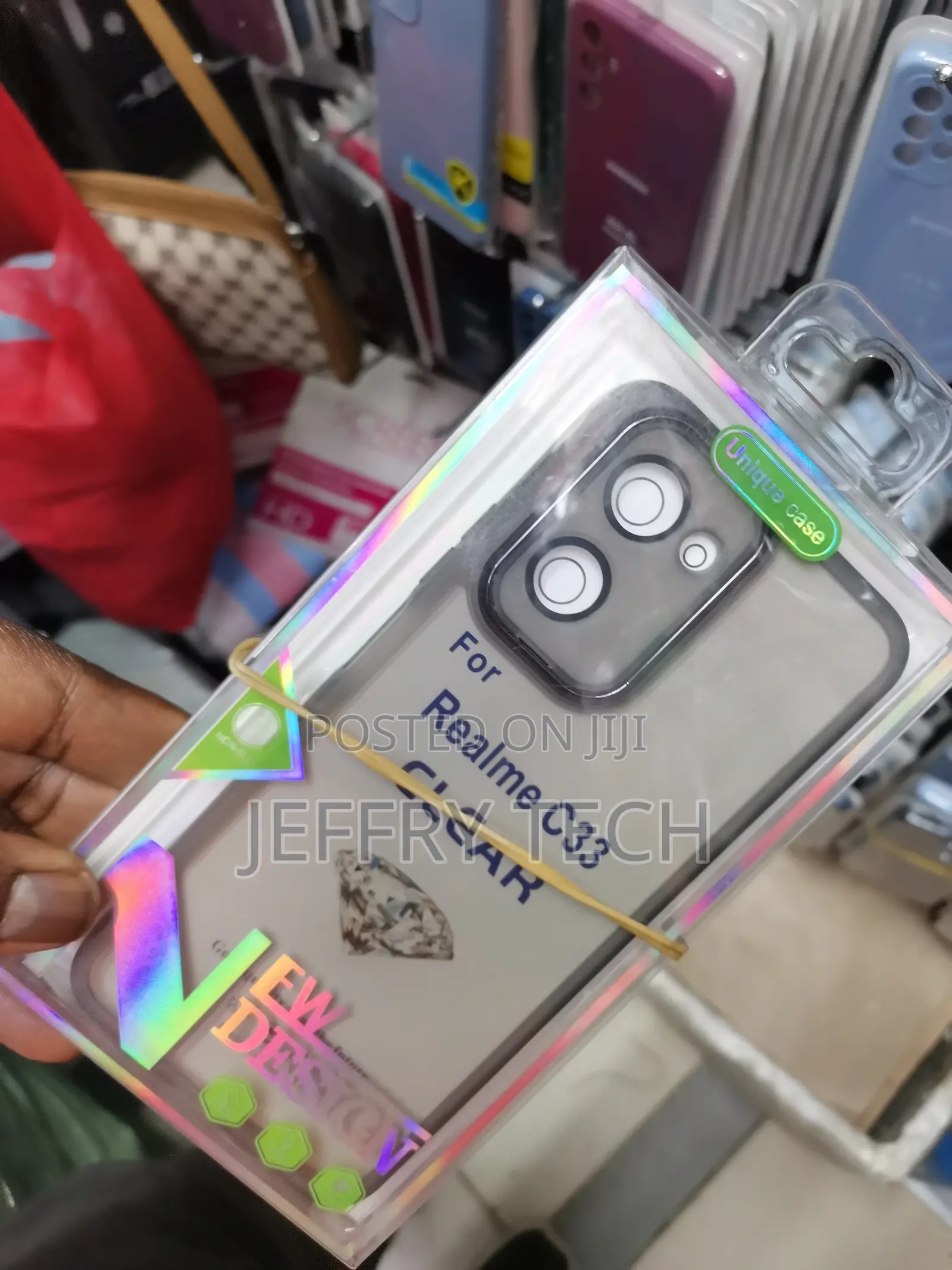 Realme C33 Soft Clear Electroplated Camera Lens Protector