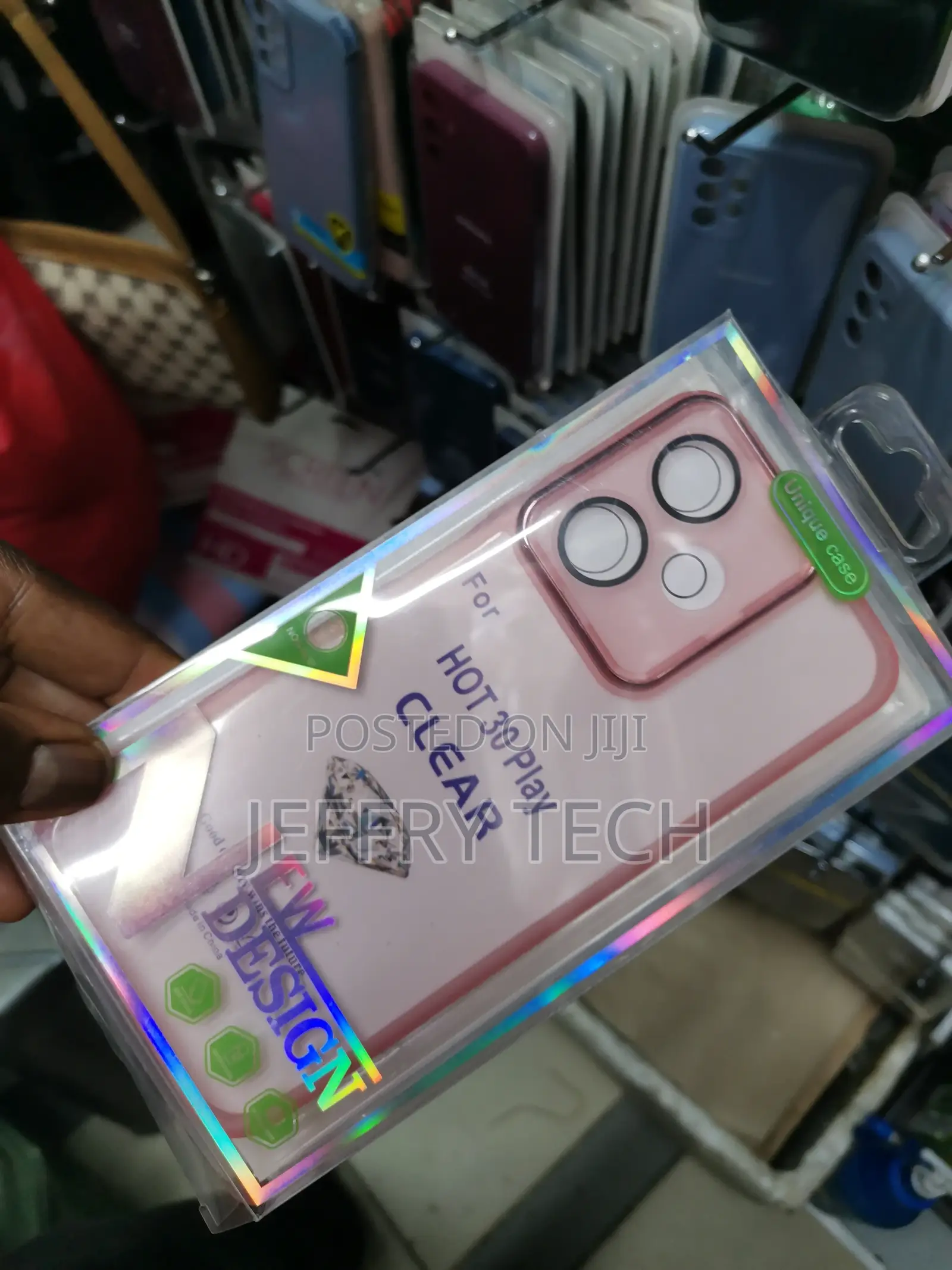 Infinix Hot 30 Play Electroplating Soft Transparent Case