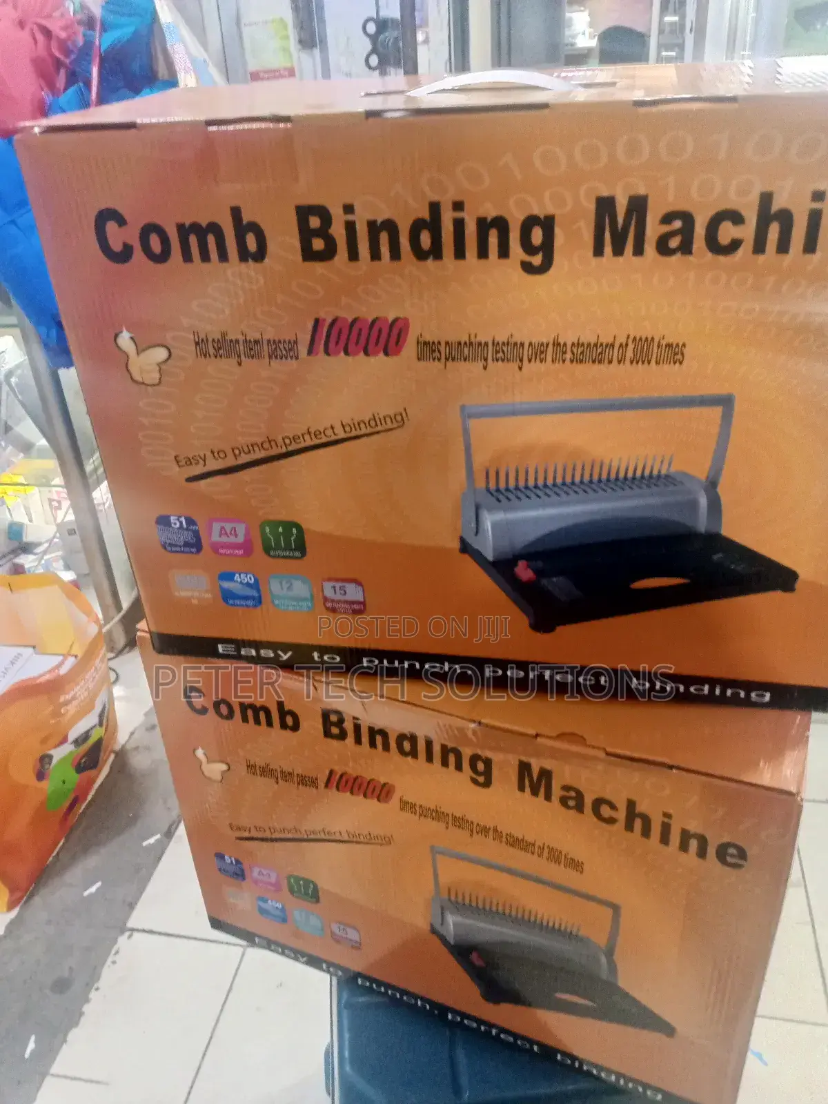 New Arrivals Comb Binding Machine