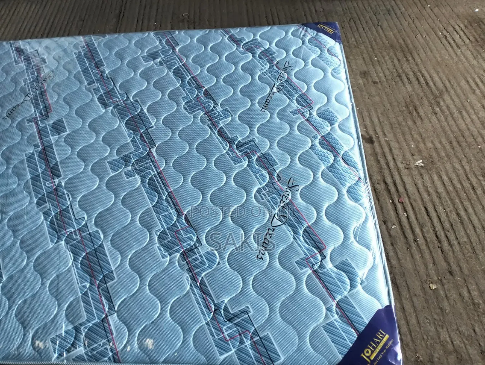 4 X 6 X 8 High Density Quilted Johari Mattresses. Free Delivery