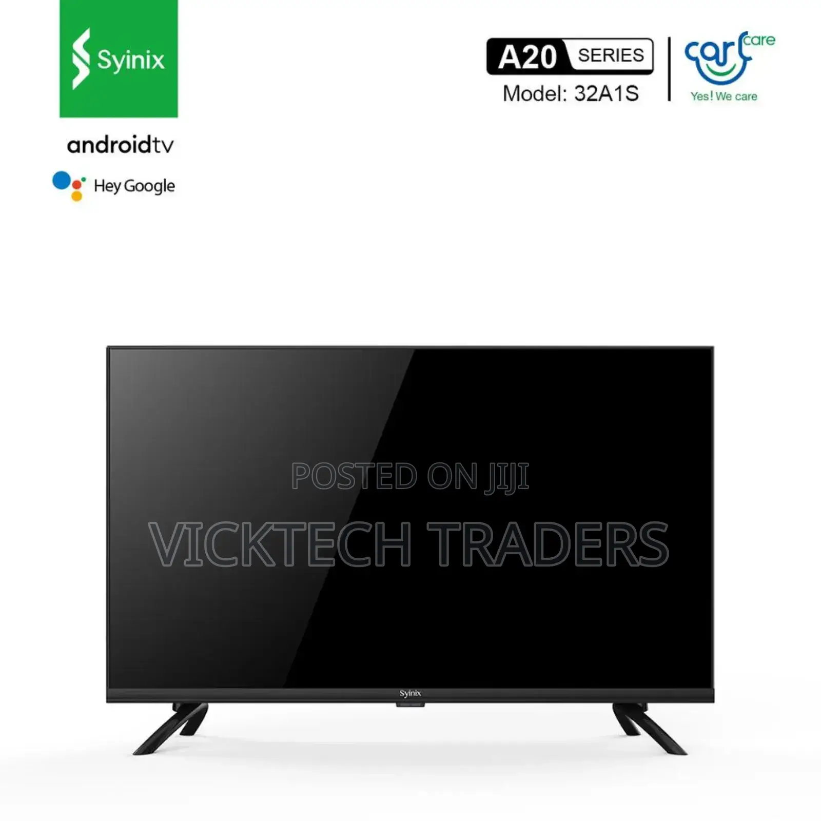 Syinix 32" Smart Tv, Frameless