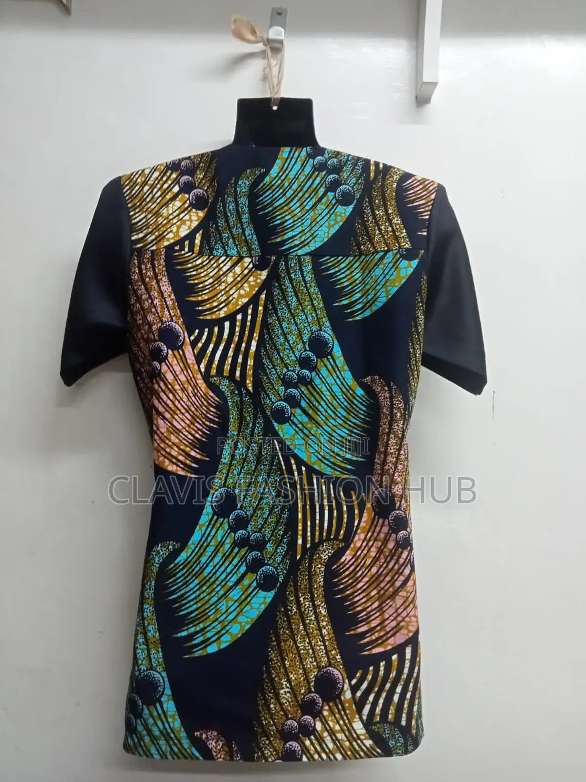 Multi Colored Men Kitenge Shirts
