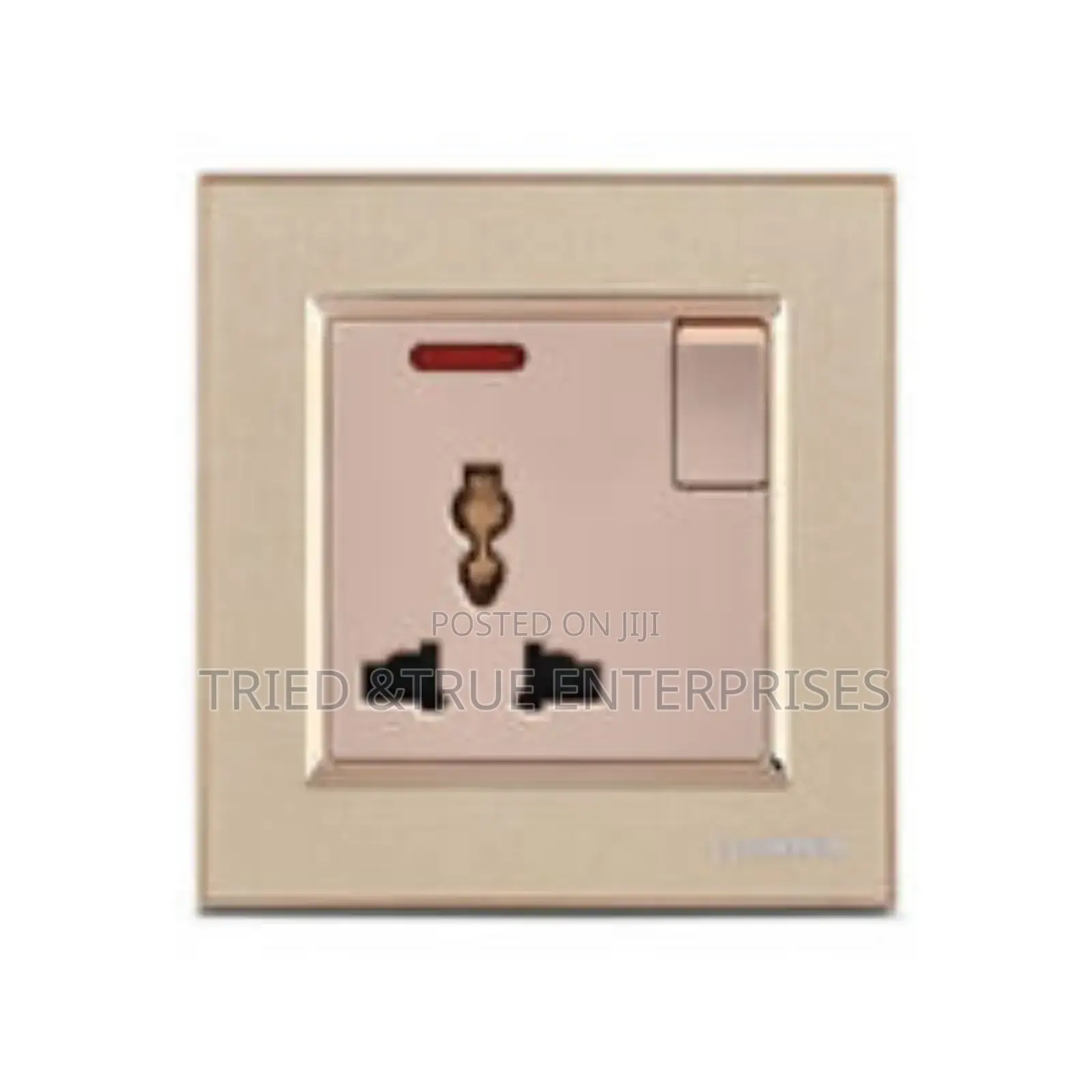 Unique Golden Single Socket Tf4