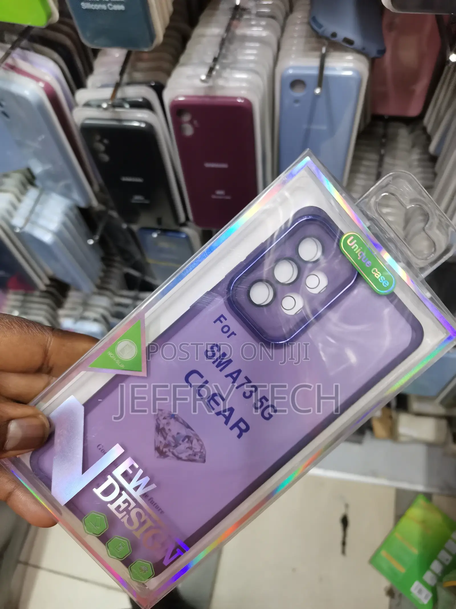 Transparent Back Cover Case for Samsung Galaxy A73 5G