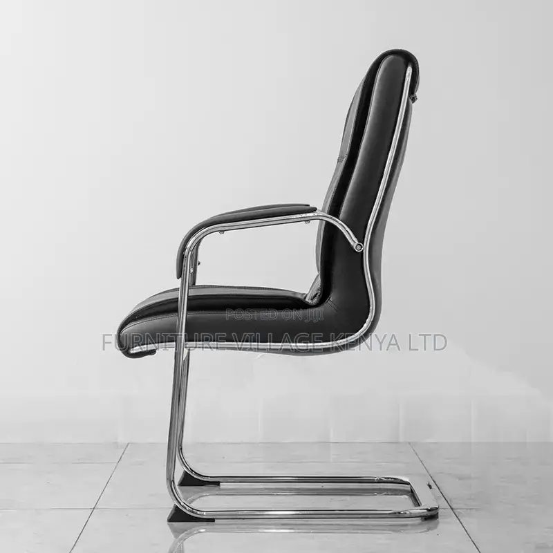 Guest Waiting Chair - Executive Leather Visitor Seat