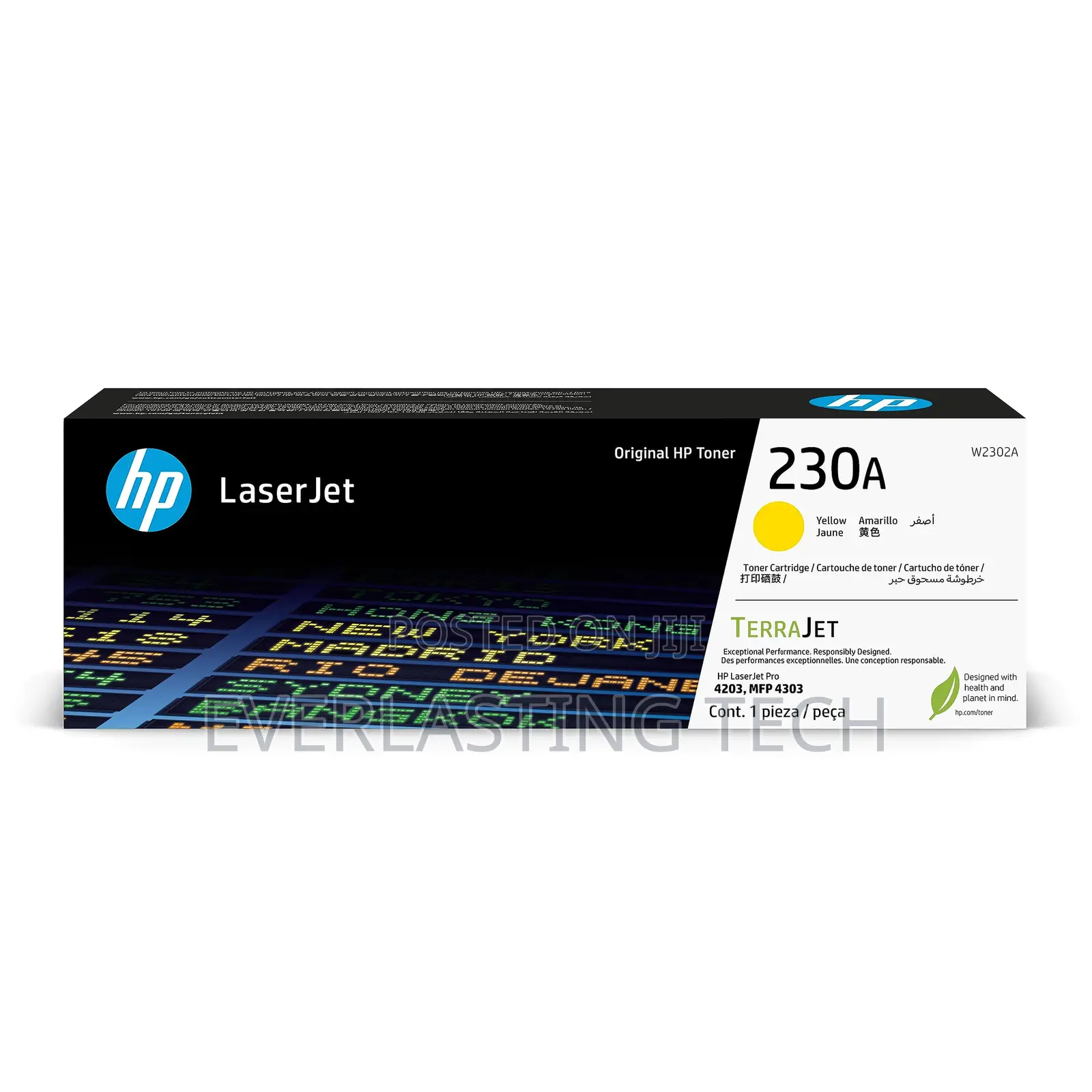 HP 230A Yellow (W2302A) Original Laserjet Toner Cartridge