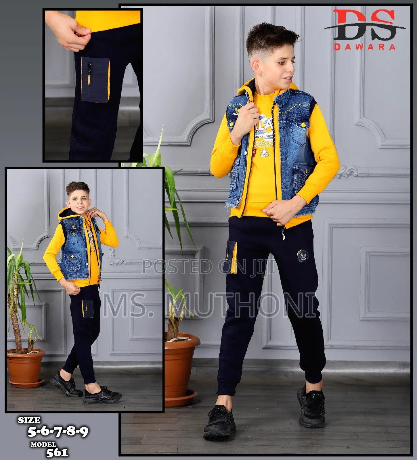 Kids 3 Heavy Three Piece Tracksuit 3-8yrs