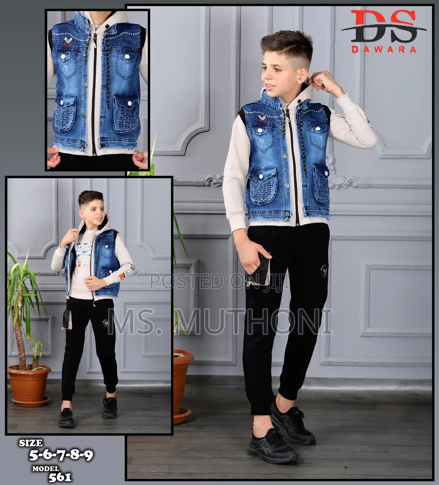 Kids 3 Heavy Three Piece Tracksuit 3-8yrs