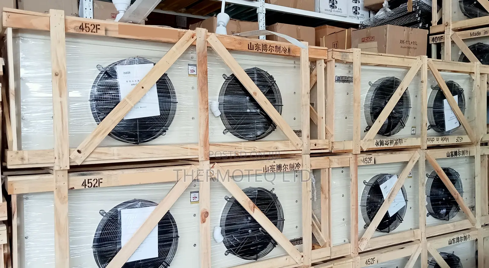 Dual-Fan Coldroom Evaporators (500mm Fan)
