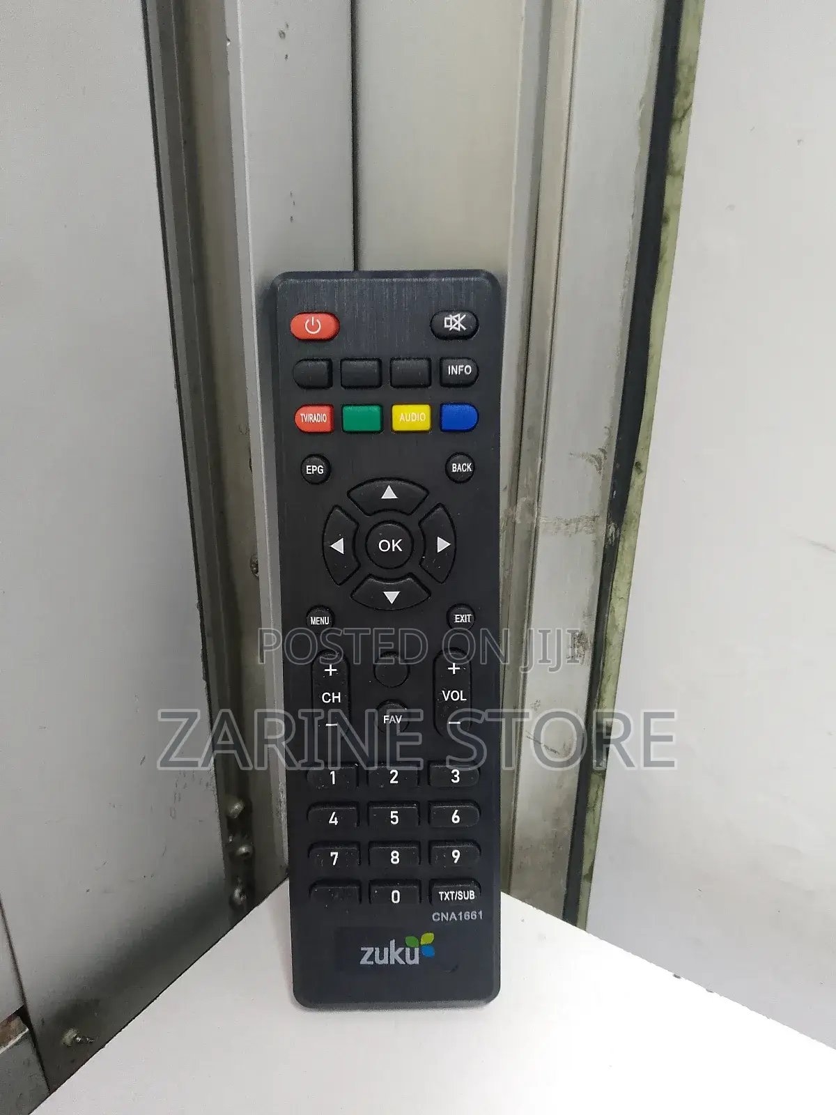 Zuku Remote With Triple a Batteries