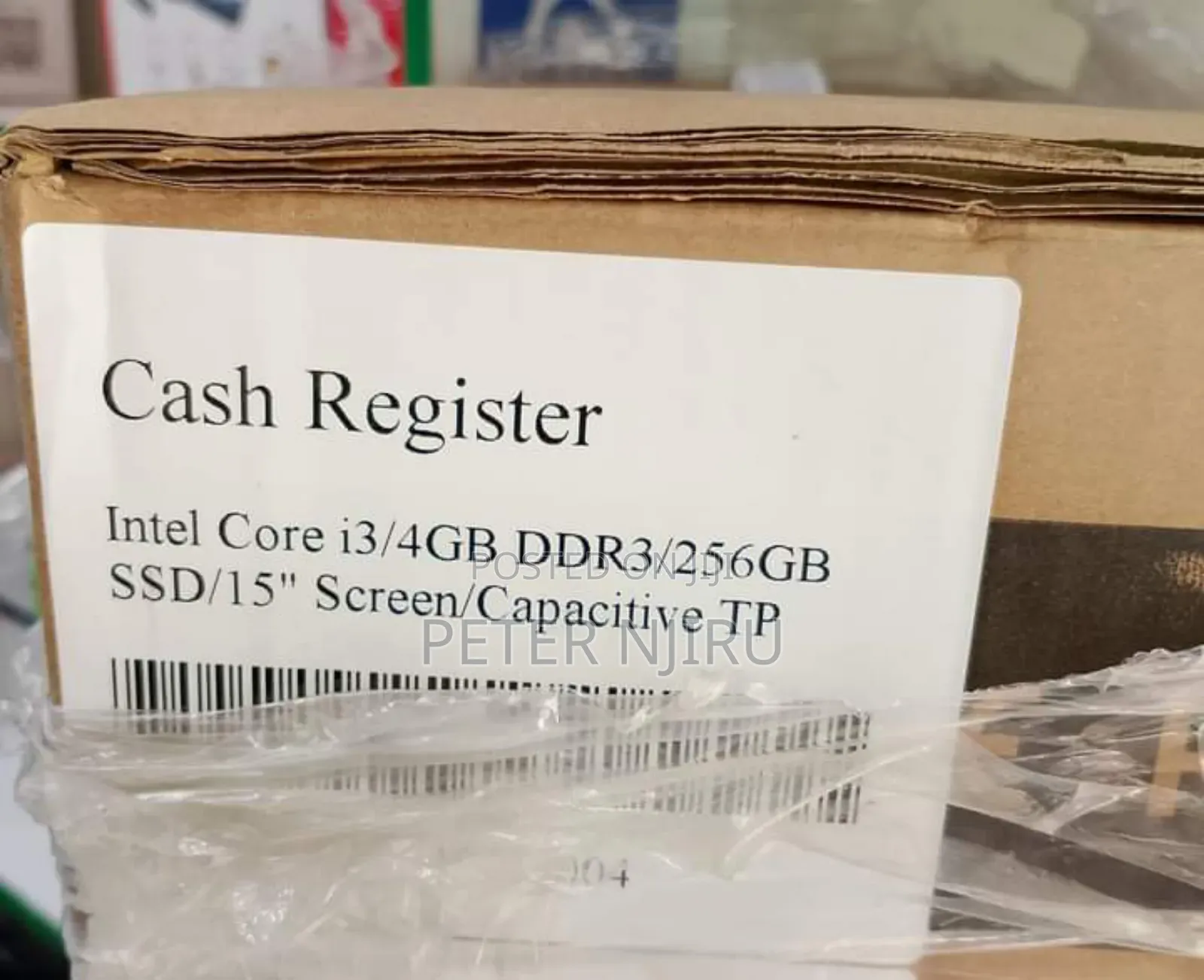 Point of Sale Intel Corei3 4gb Ram 256gb SSD 15" Inches
