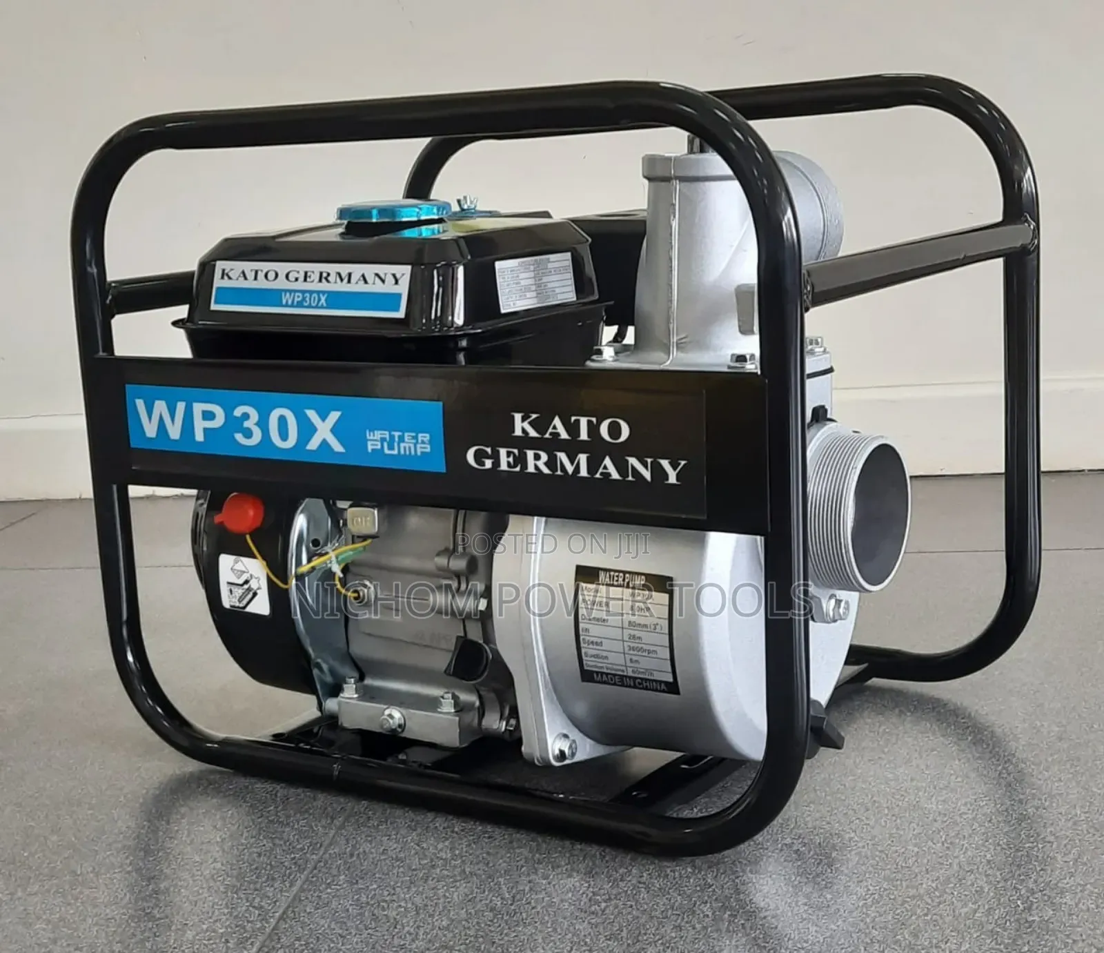 WP30X Kato Germany Water Pump 3inches 7.5hp Engine