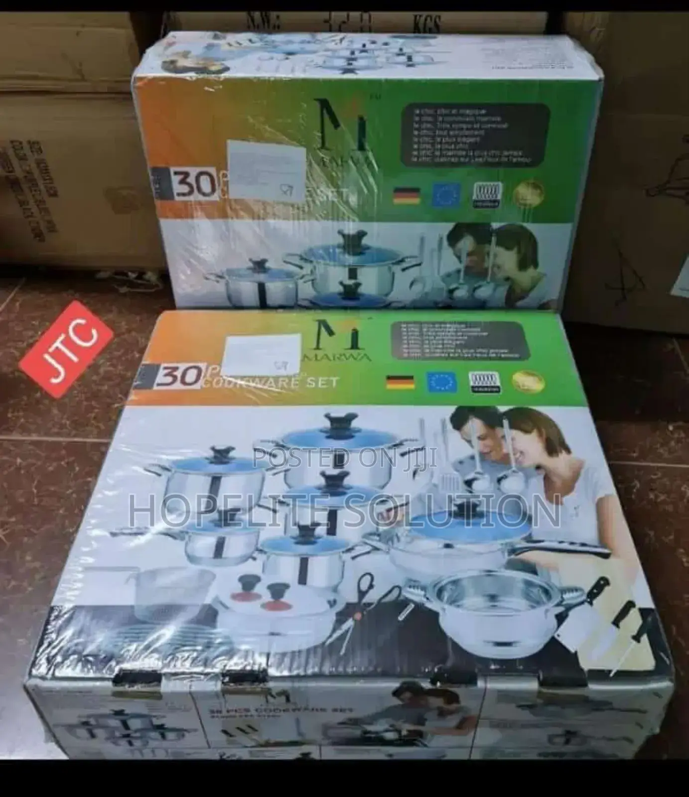 30pc Marwa Cookware