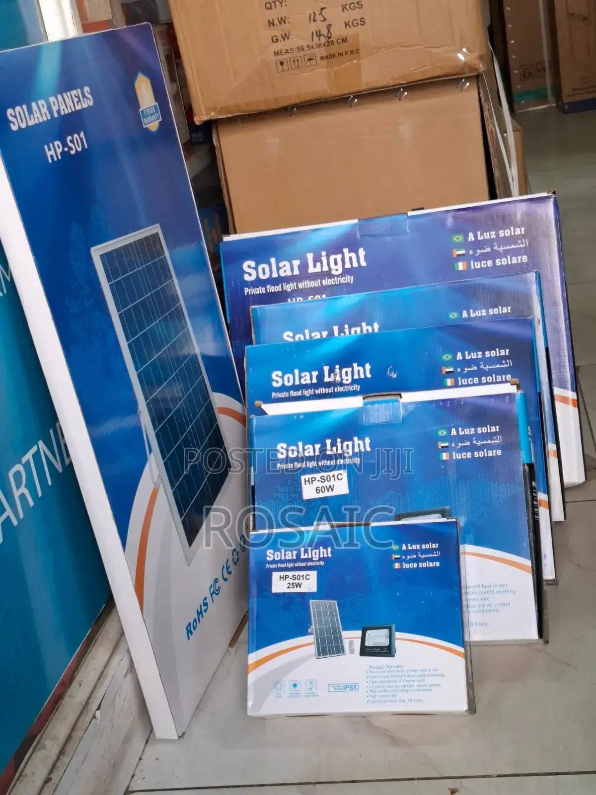 Solar Floodlights 100 Watts