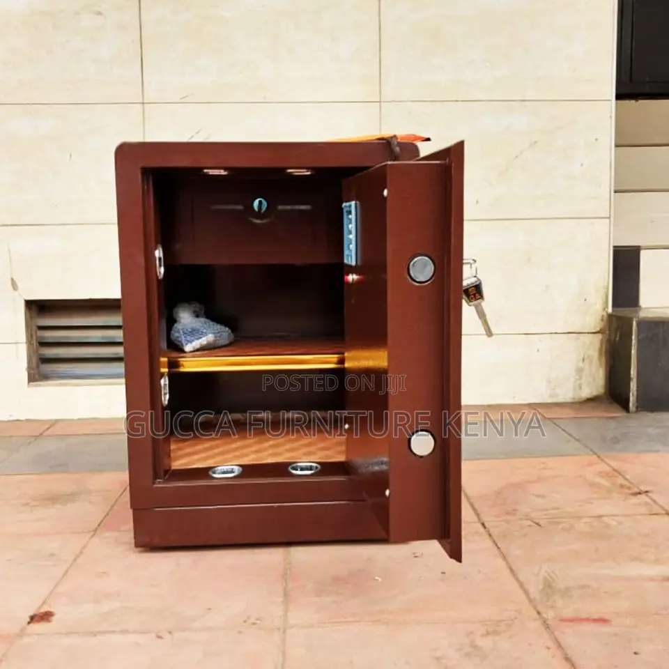 Cabinets:60kgs Fireproof Biometric Steel Safe Box