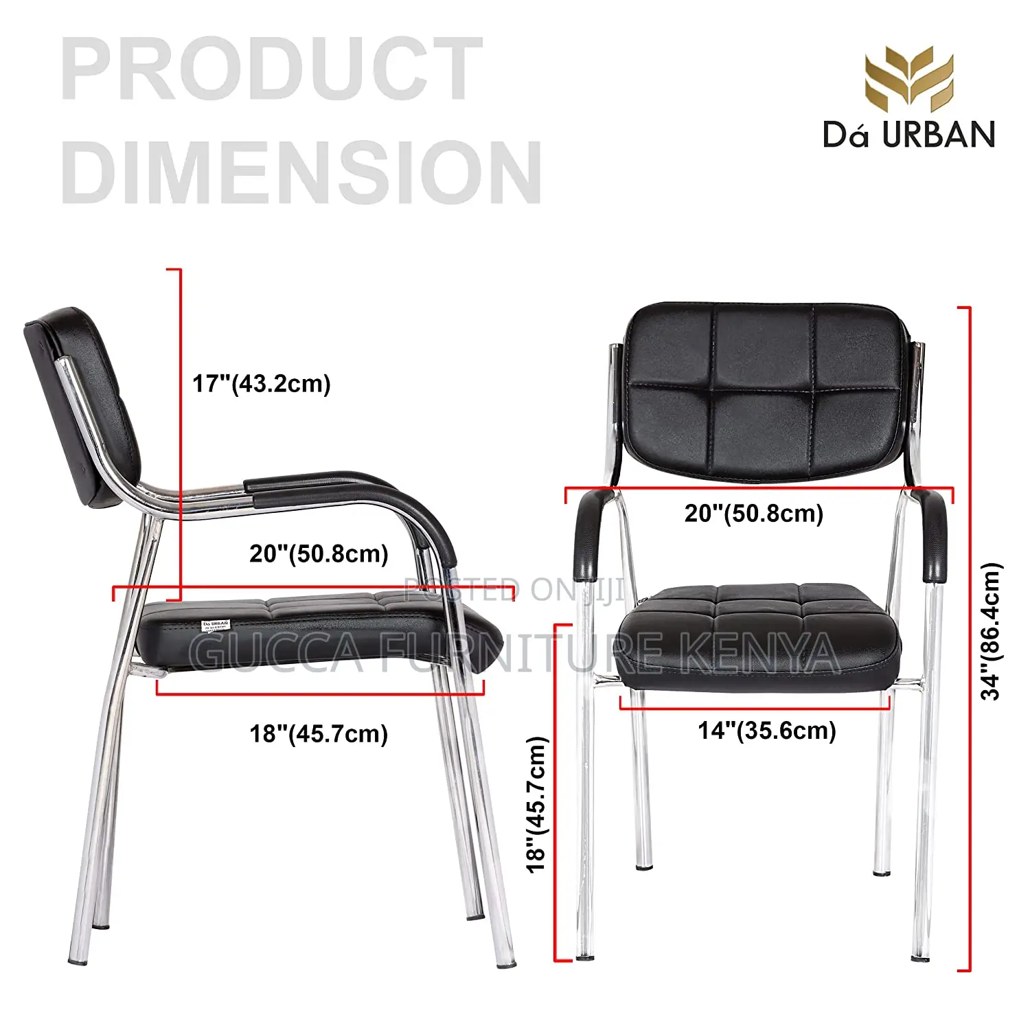 Office Chairs: Medium Back Catalina Visitor’S Office Seat