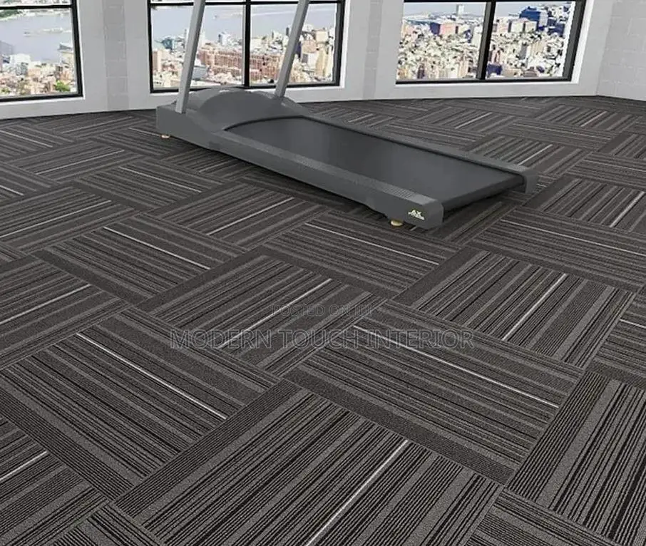Grey Square Carpet Tiles