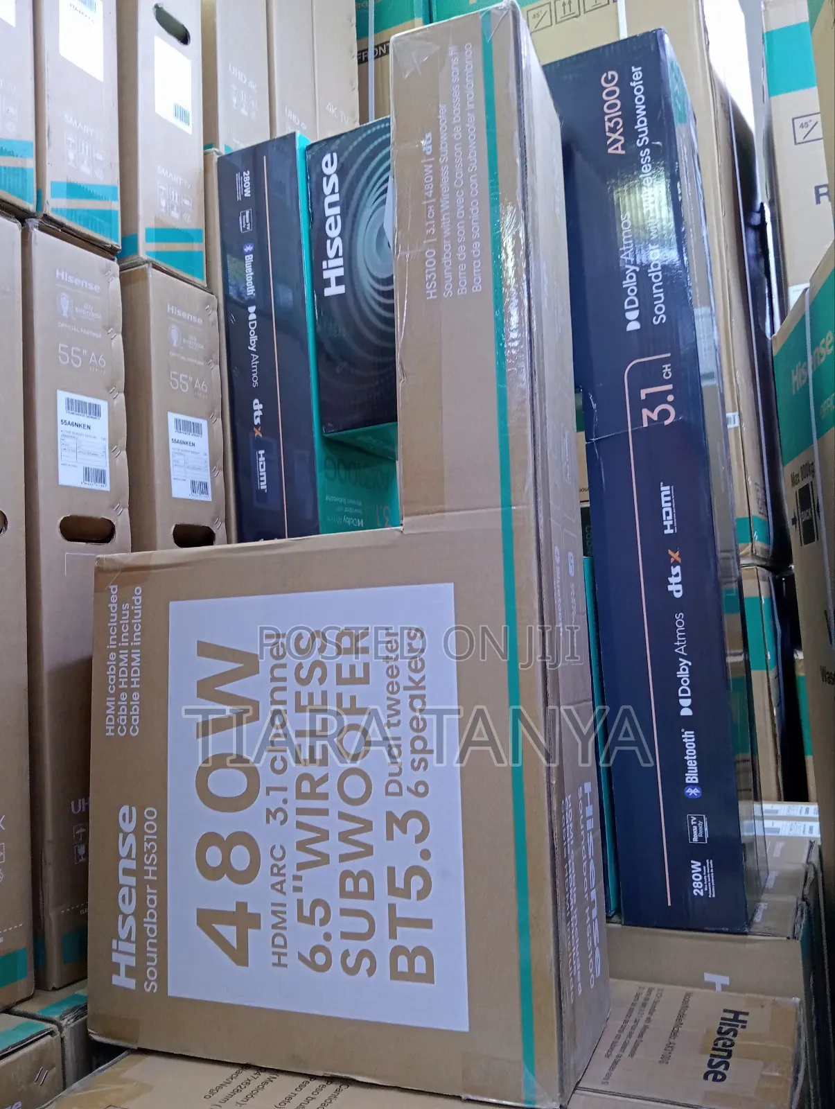 Hisense Hisense Hs3100 3.1ch 480w Wireless Soundbar
