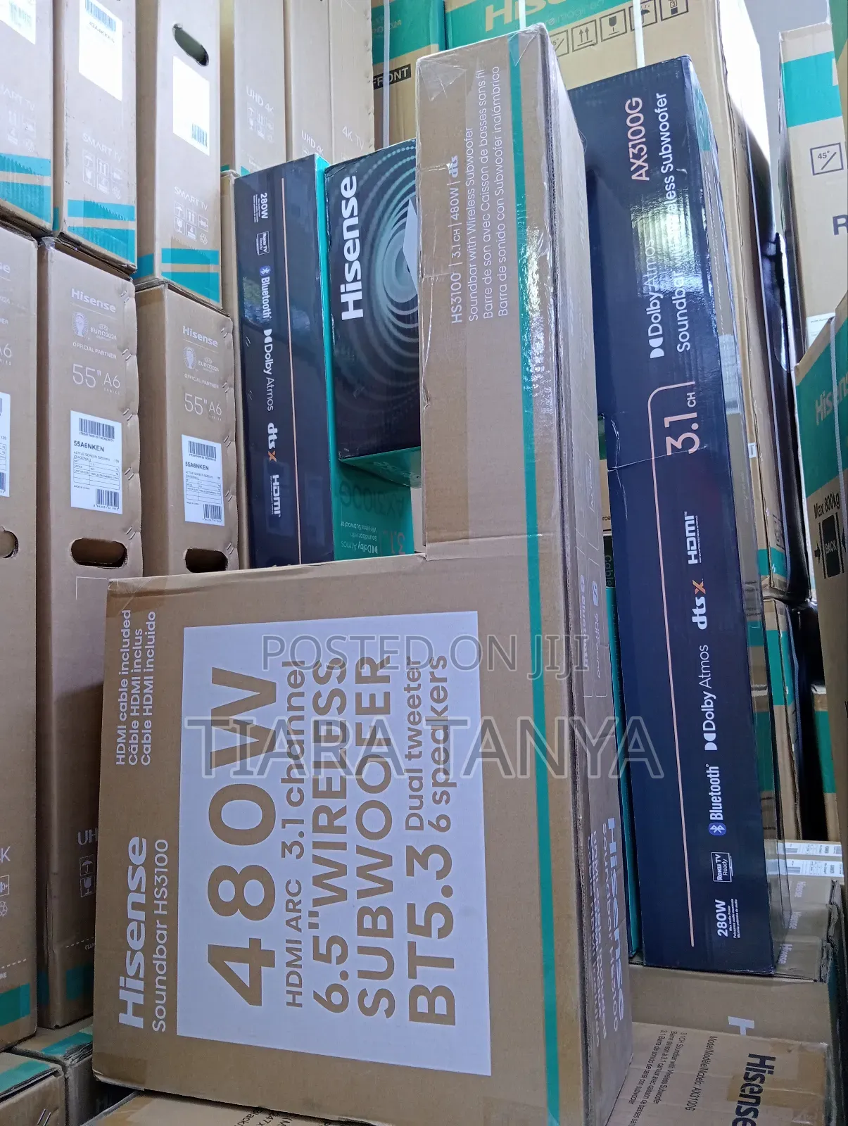 Hisense Hisense Hs3100 3.1ch 480w Wireless Soundbar