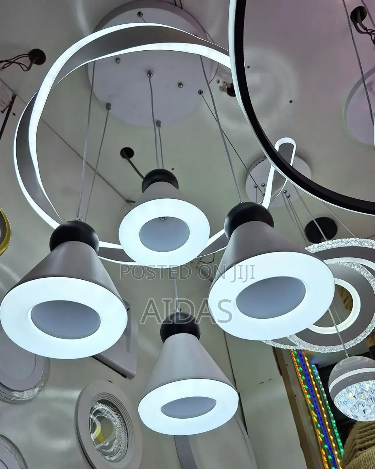 White Brilliant Chandelier