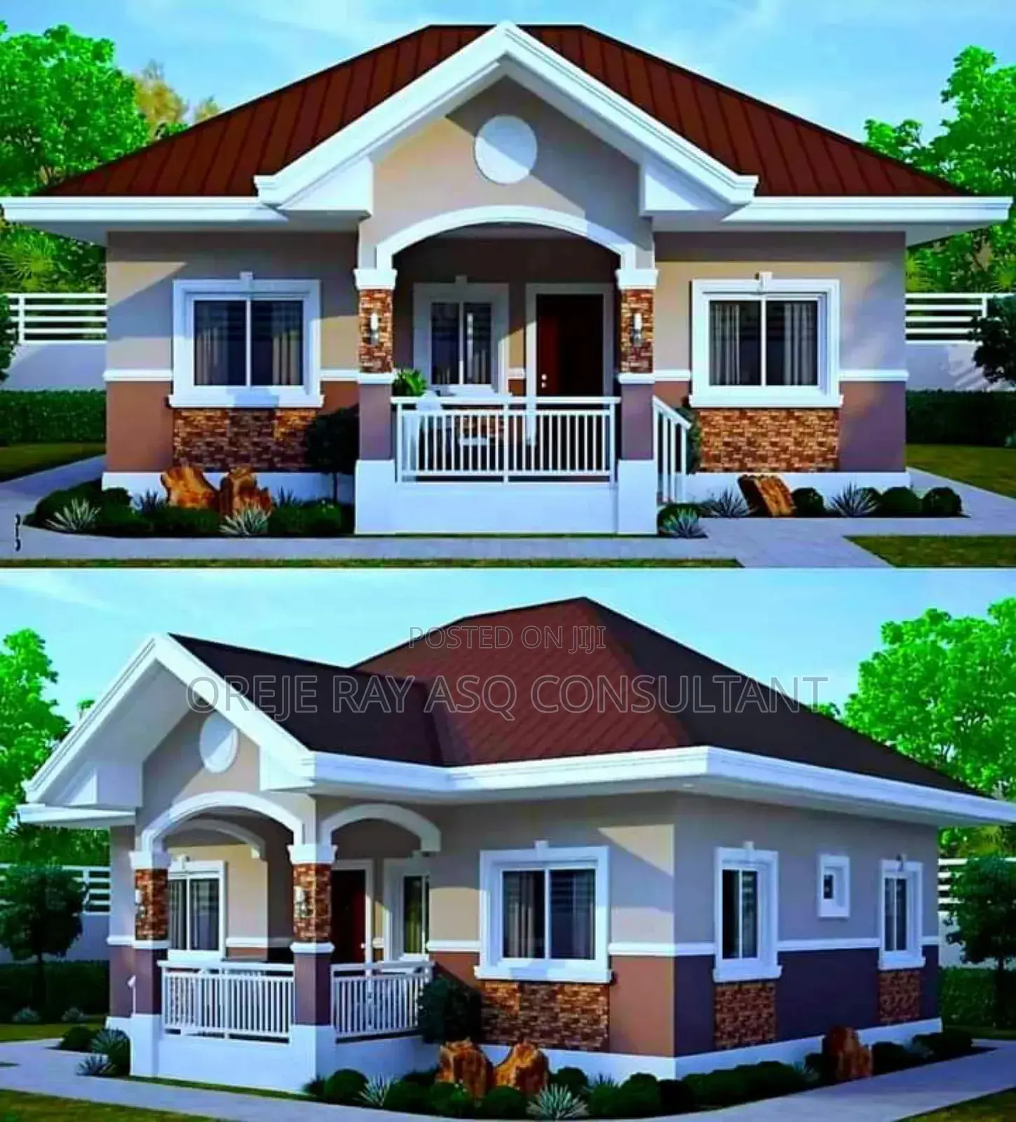 Plan and Modern Architectural Drawings