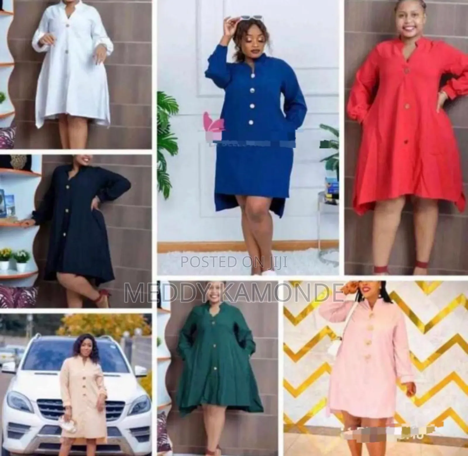 Stylish Beige/Navy Blue Maternity/Free Shirt Dress