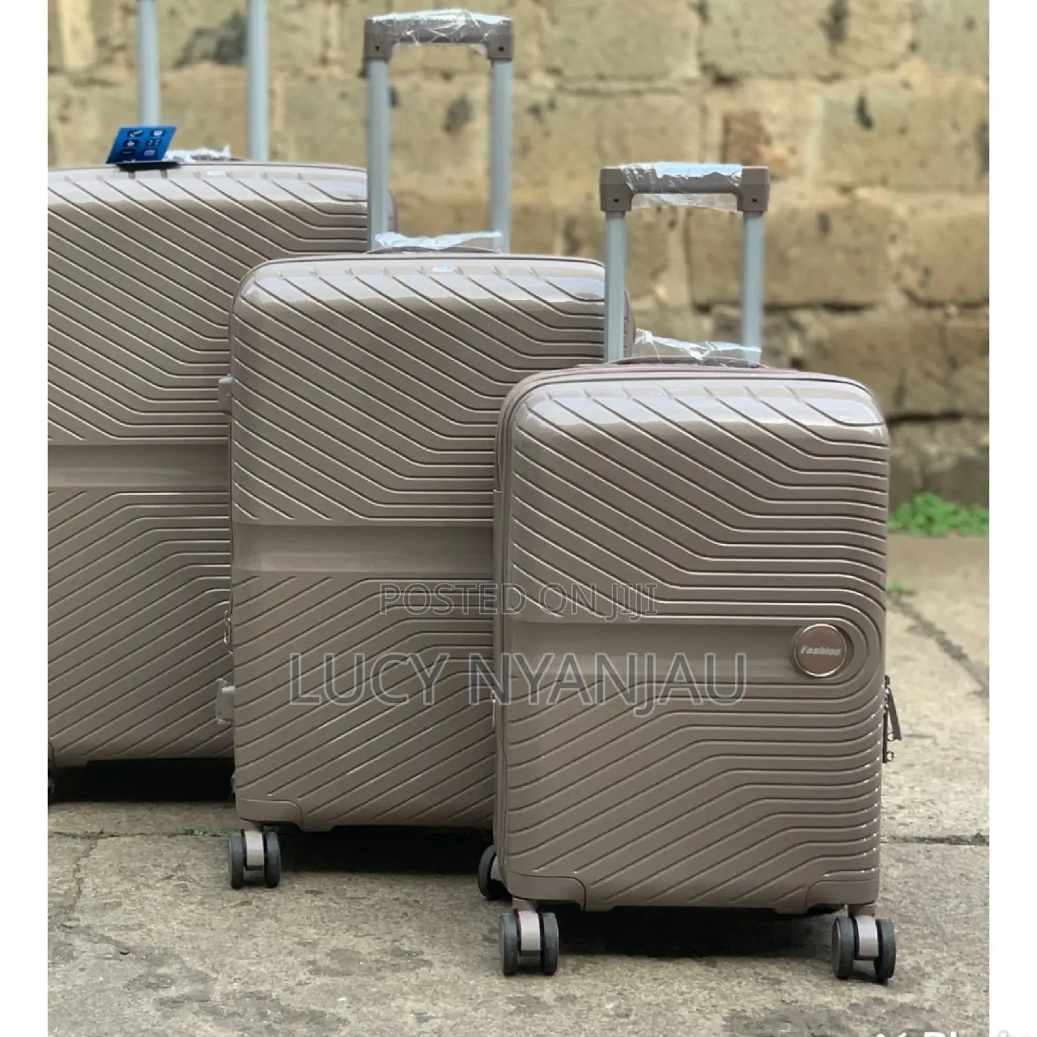 Suitcase Unbreakable Luxurious Rubber Travel Bag *