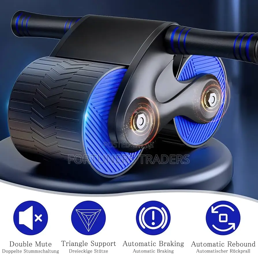 Belly Wheel Automatic Rebound Ab Roller,