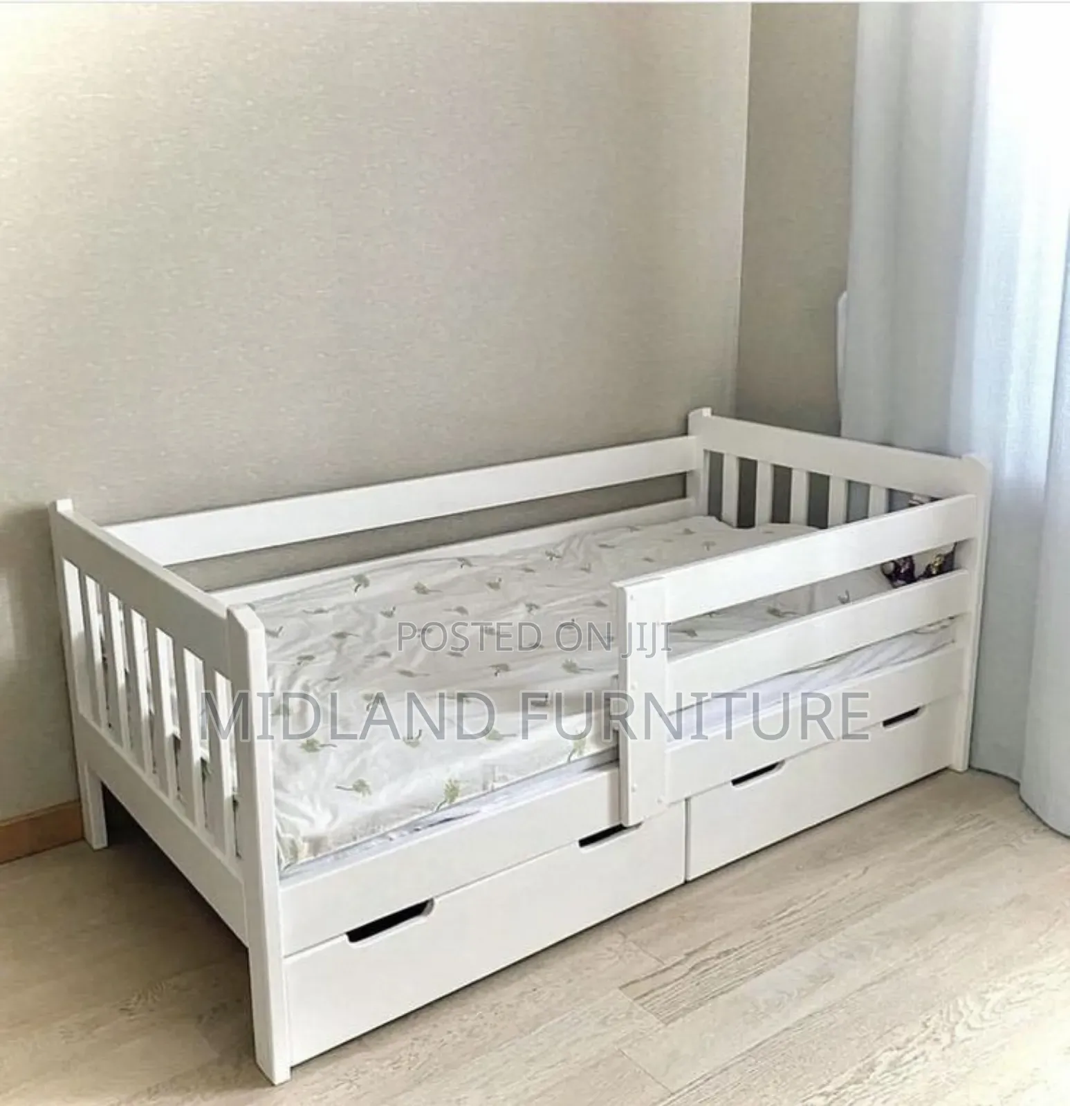 Toddler Bed With Storage Drawers