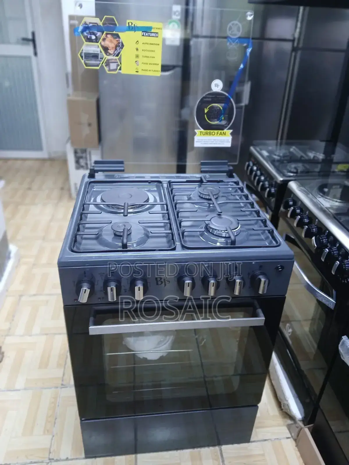Bj's 60x60 3 Gas+1 Electric Standing Cooker