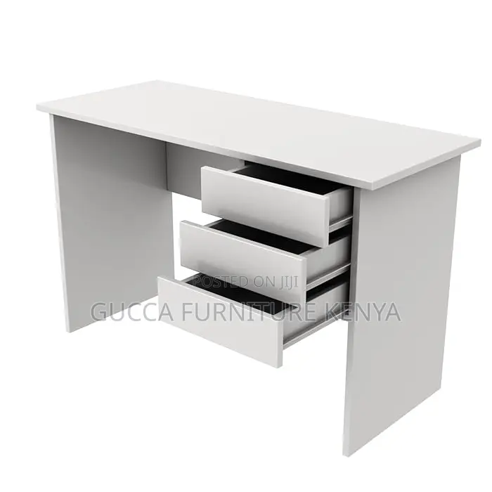 Office Furniture:1.2M Rigid Wooden Office Desk With 3 Drawer