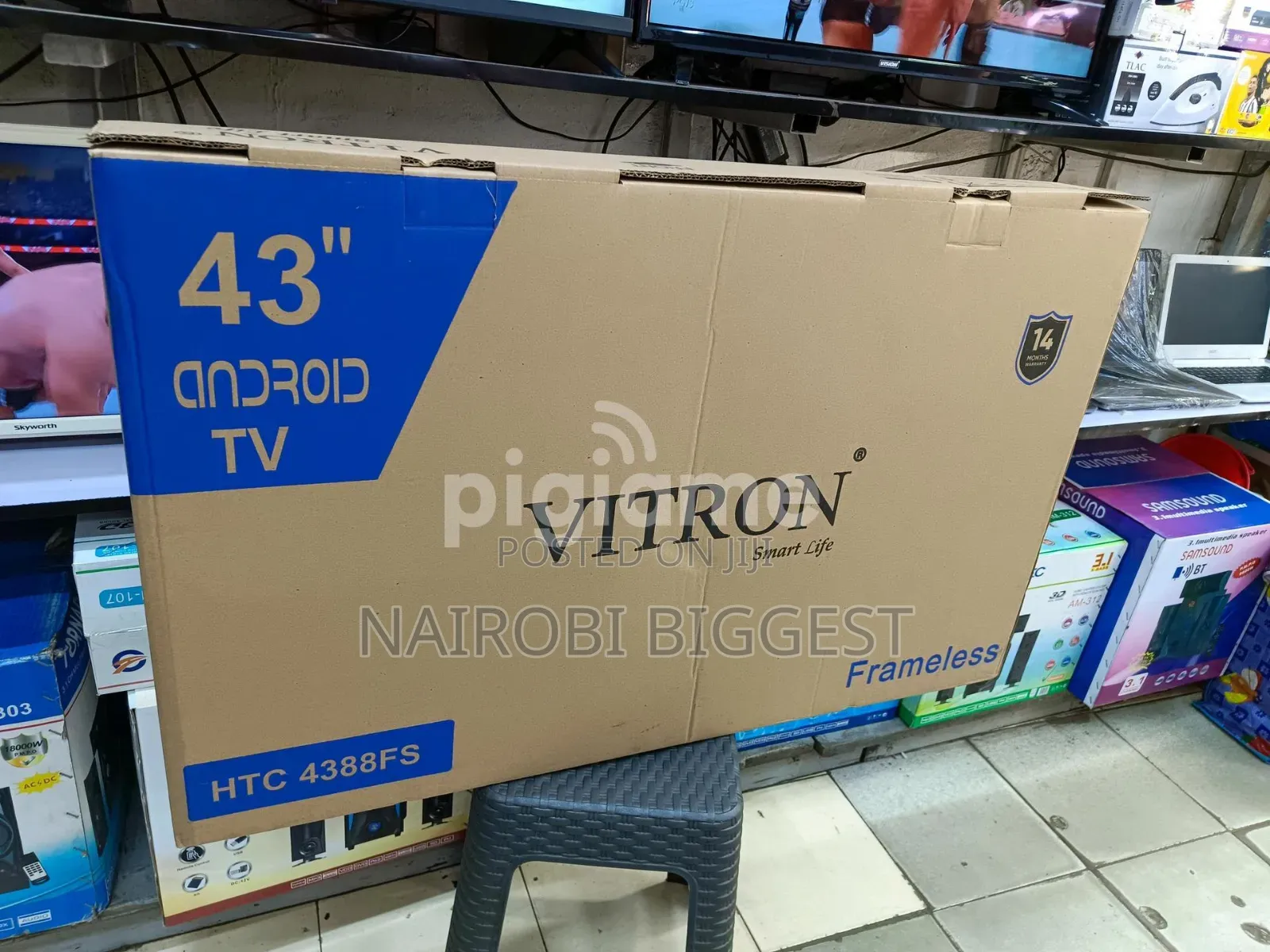 Vitron 43" Frameless Smart FHD Best Tv