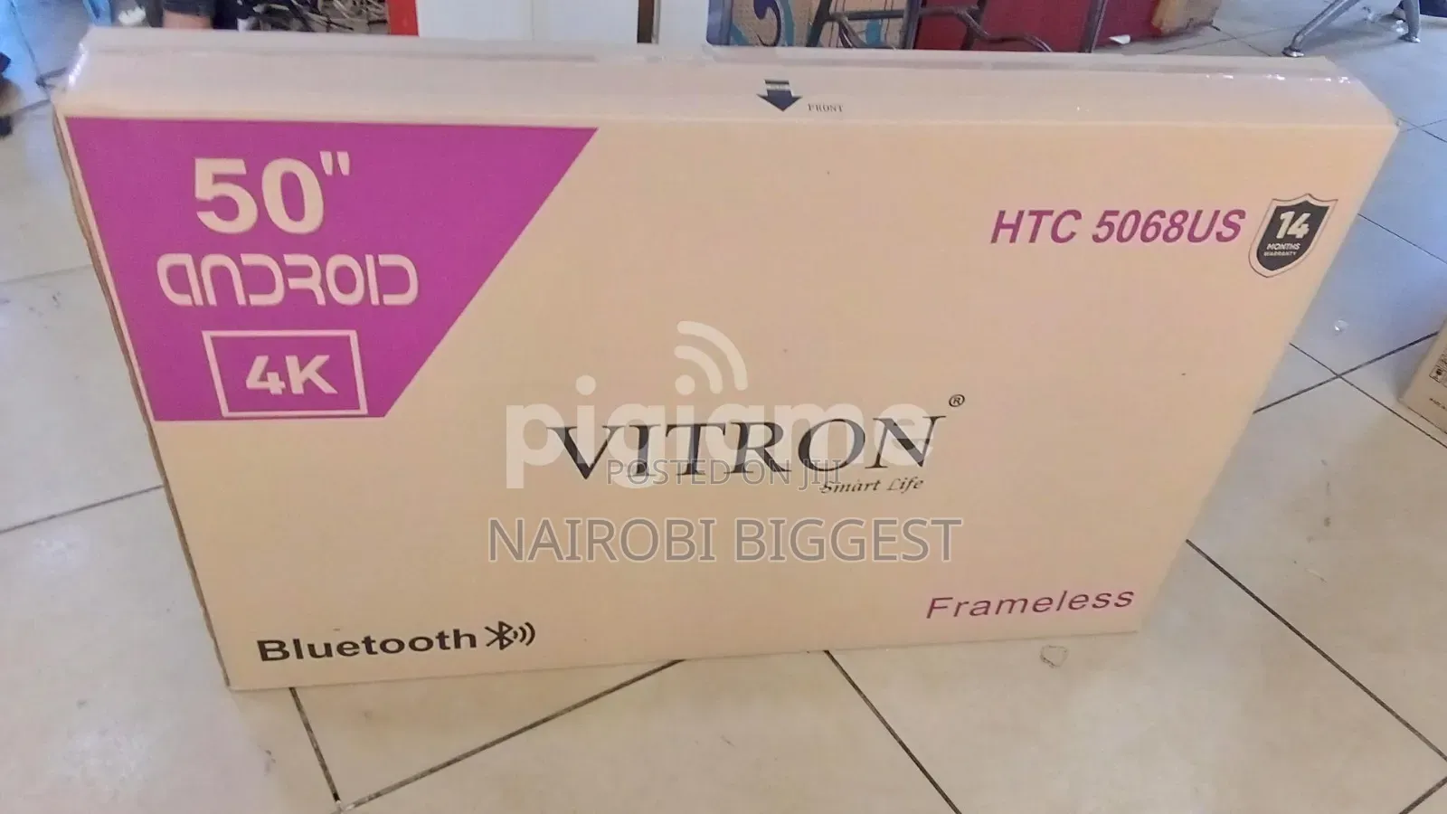 Vitron 50" Smart Android Television Resolution