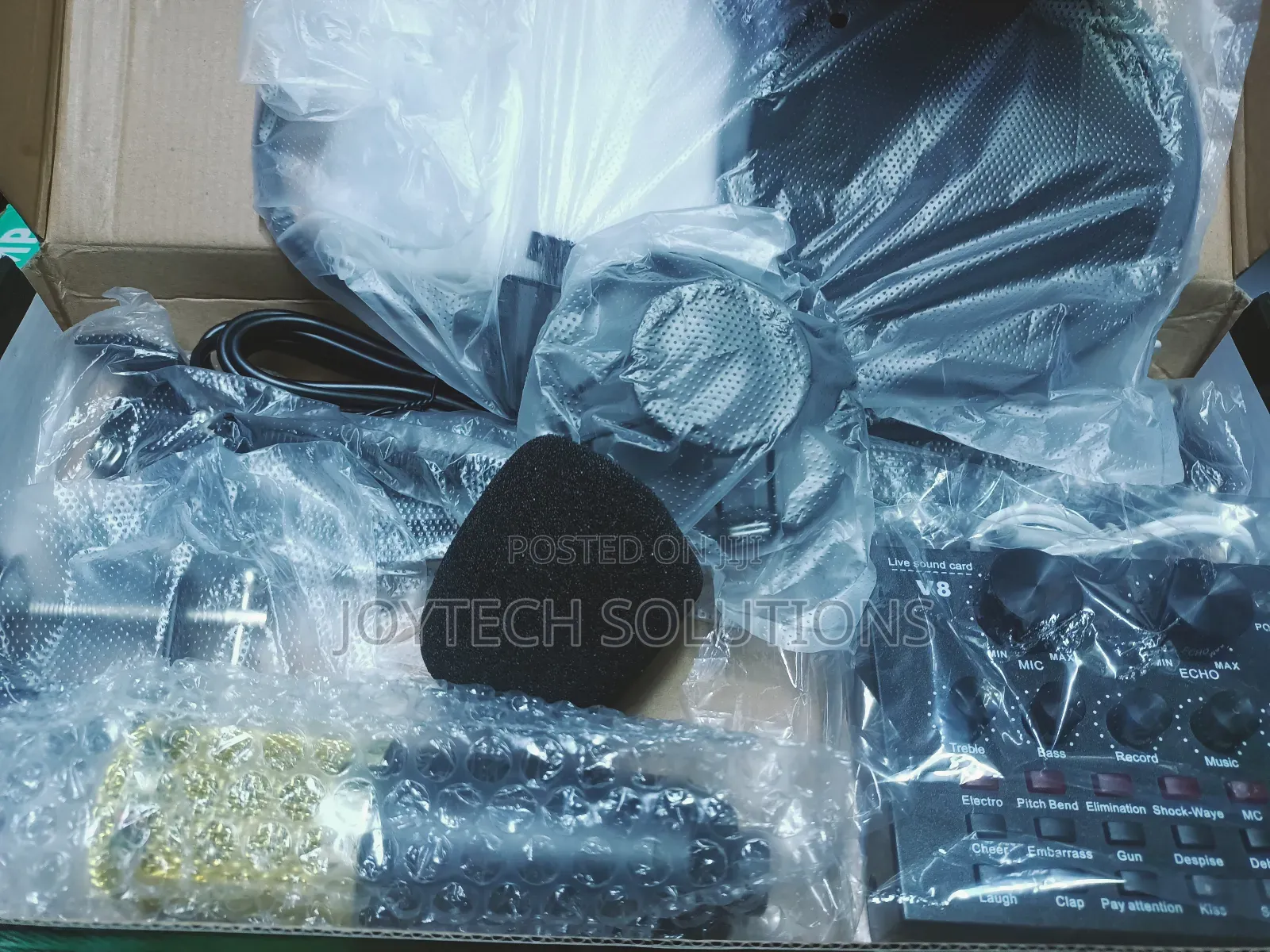 Condenser Microphone With Rechargeable Receiver