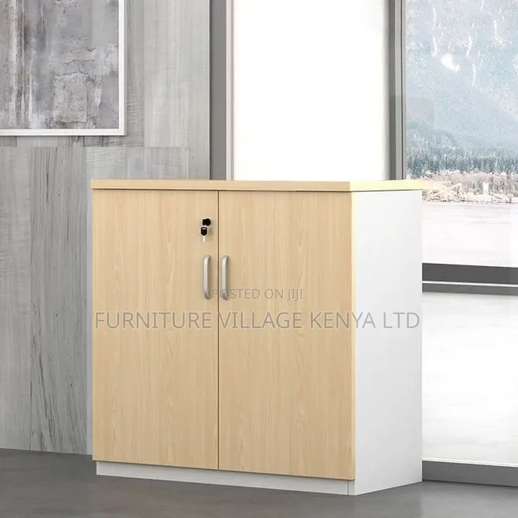 Office Cabinet:2- Door Way Wooden Office Cabinet