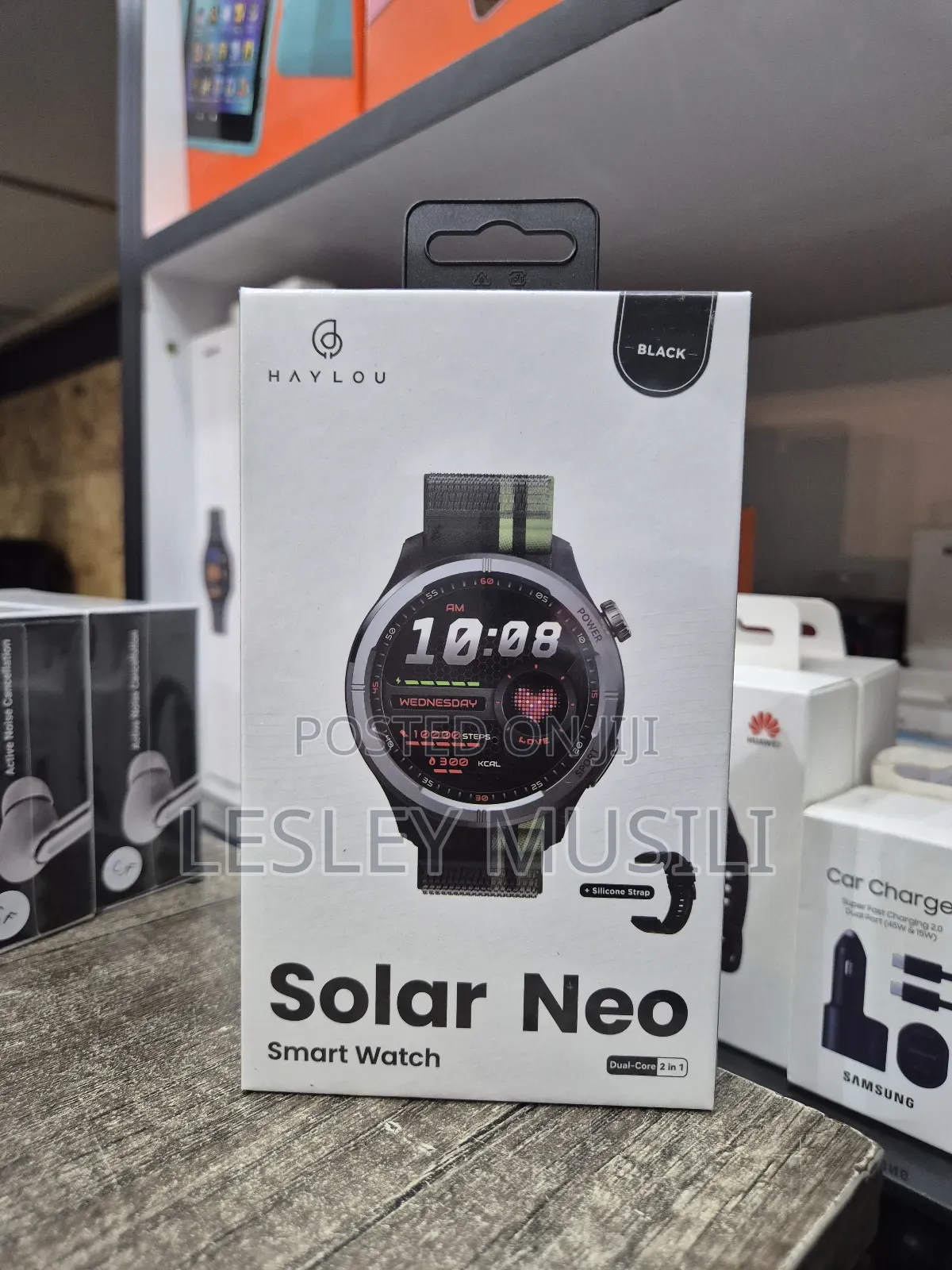 Haylou Solar Neo Smart Watch Black