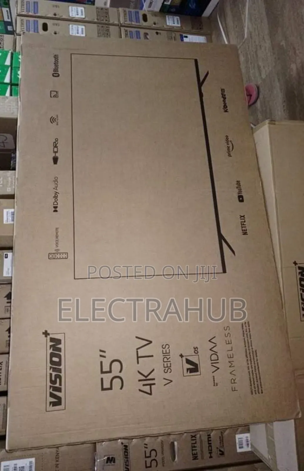 Vision Plus 55 Inch Smart Vidaa Frameless Tv New Sealed