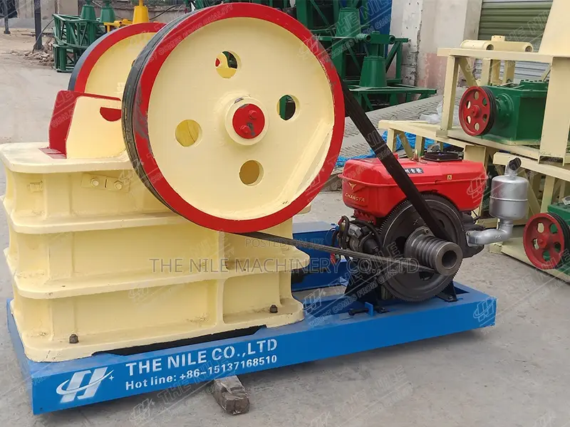 Medium 20t/H Jaw Crusher for Granite Limestone Gravel