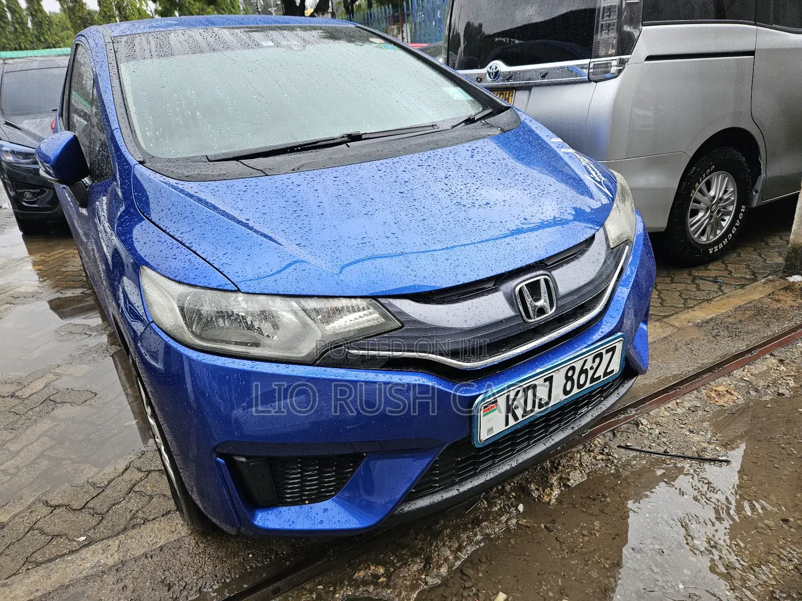 Honda Fit 2015 Blue