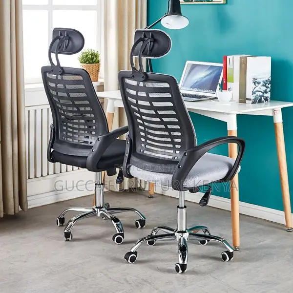 Office Chairs: Ergonomic Comfortable Headrest Study Chair