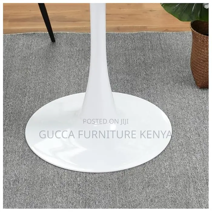 Dining Tables: Mid-Century Round Pedestal Dining Table